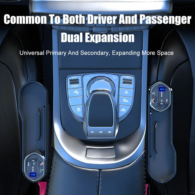 Car Seat Gap Organizer and Wireless Charger
