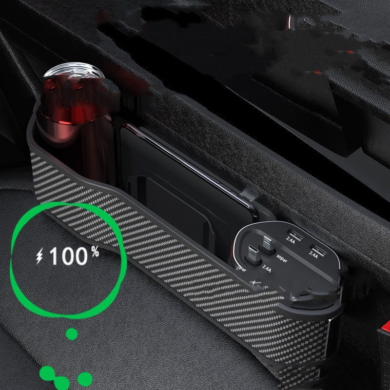 Car Seat Gap Organizer and Wireless Charger