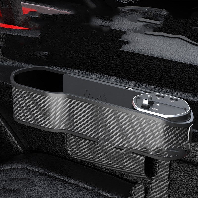 Car Seat Gap Organizer and Wireless Charger
