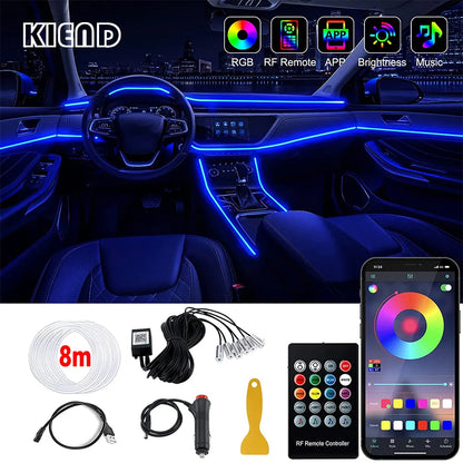 Car interior Decoration USB  Light Strip