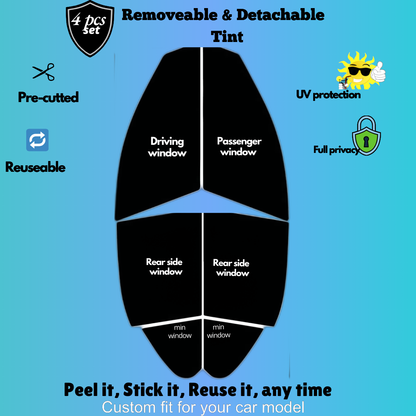 Removeable  window Tint