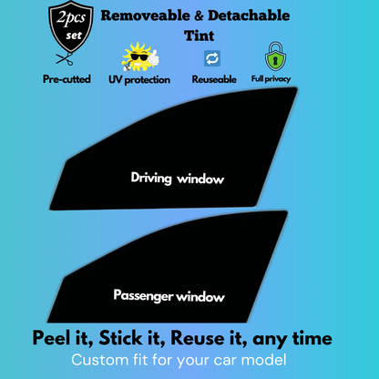 Removeable  window Tint