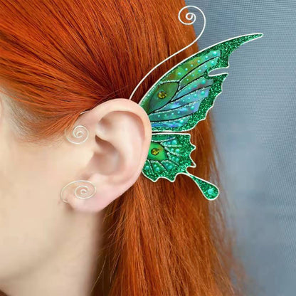 Butterfly Dragon Fish  Ear Clip