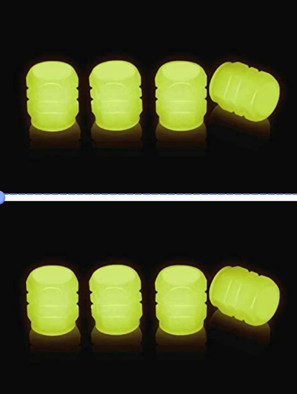 4psc luminous light  cap for car wheel