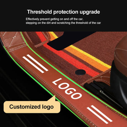 Double Layer Custom  Car floor Mats