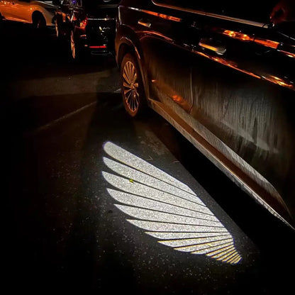 2PCS Car Angel Wings Welcome Light