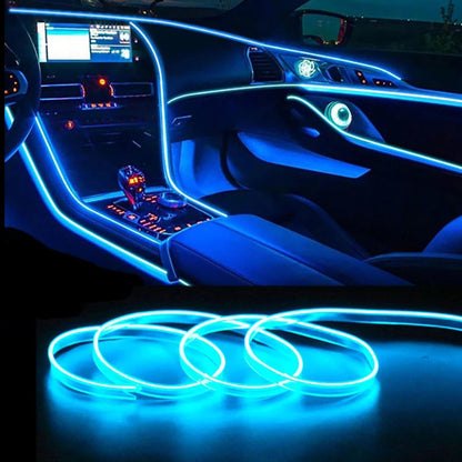 Car interior Decoration USB  Light Strip